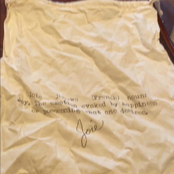 Josie drawstring duster bag - Picture 1 of 2